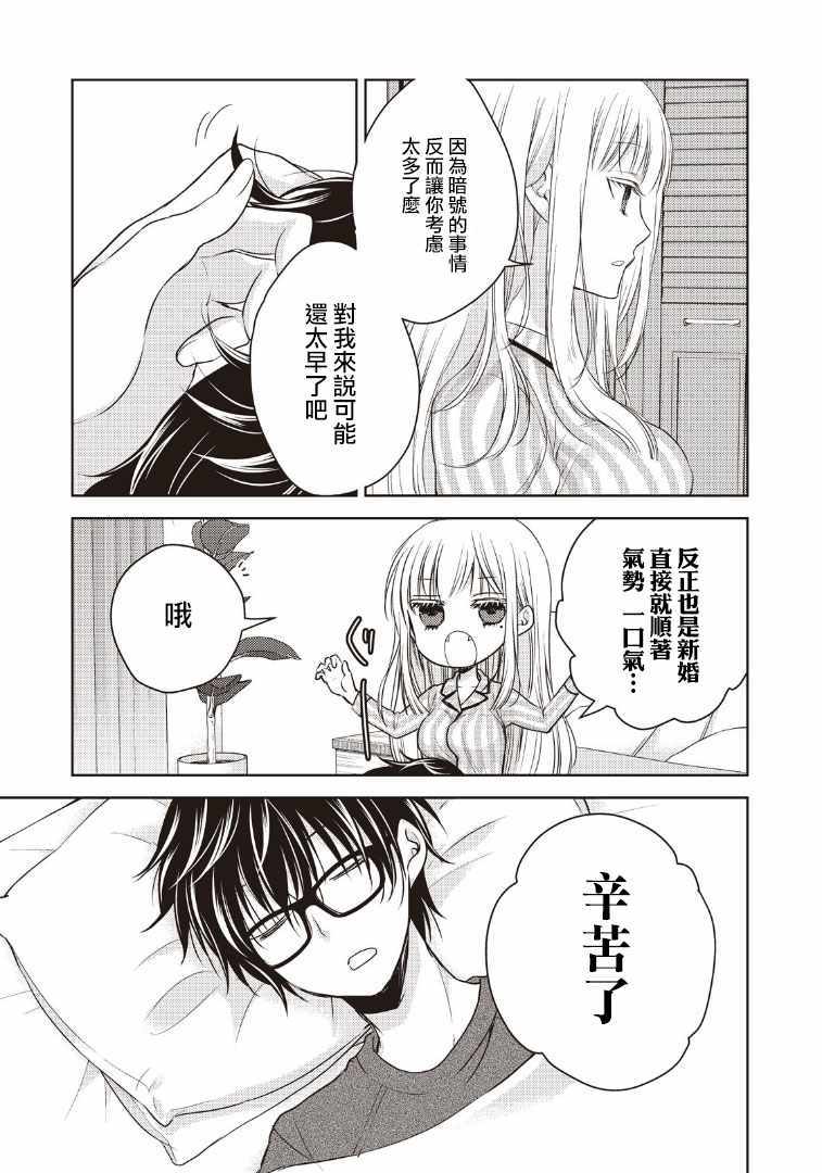 《和高冷妻子的新婚生活》漫画 003话