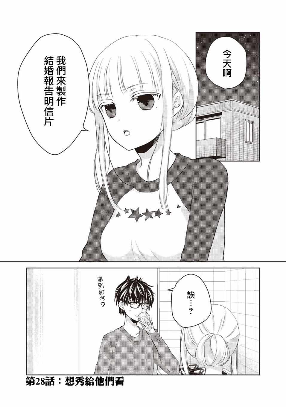 《和高冷妻子的新婚生活》漫画 028集