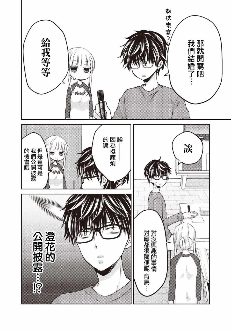 《和高冷妻子的新婚生活》漫画 028集