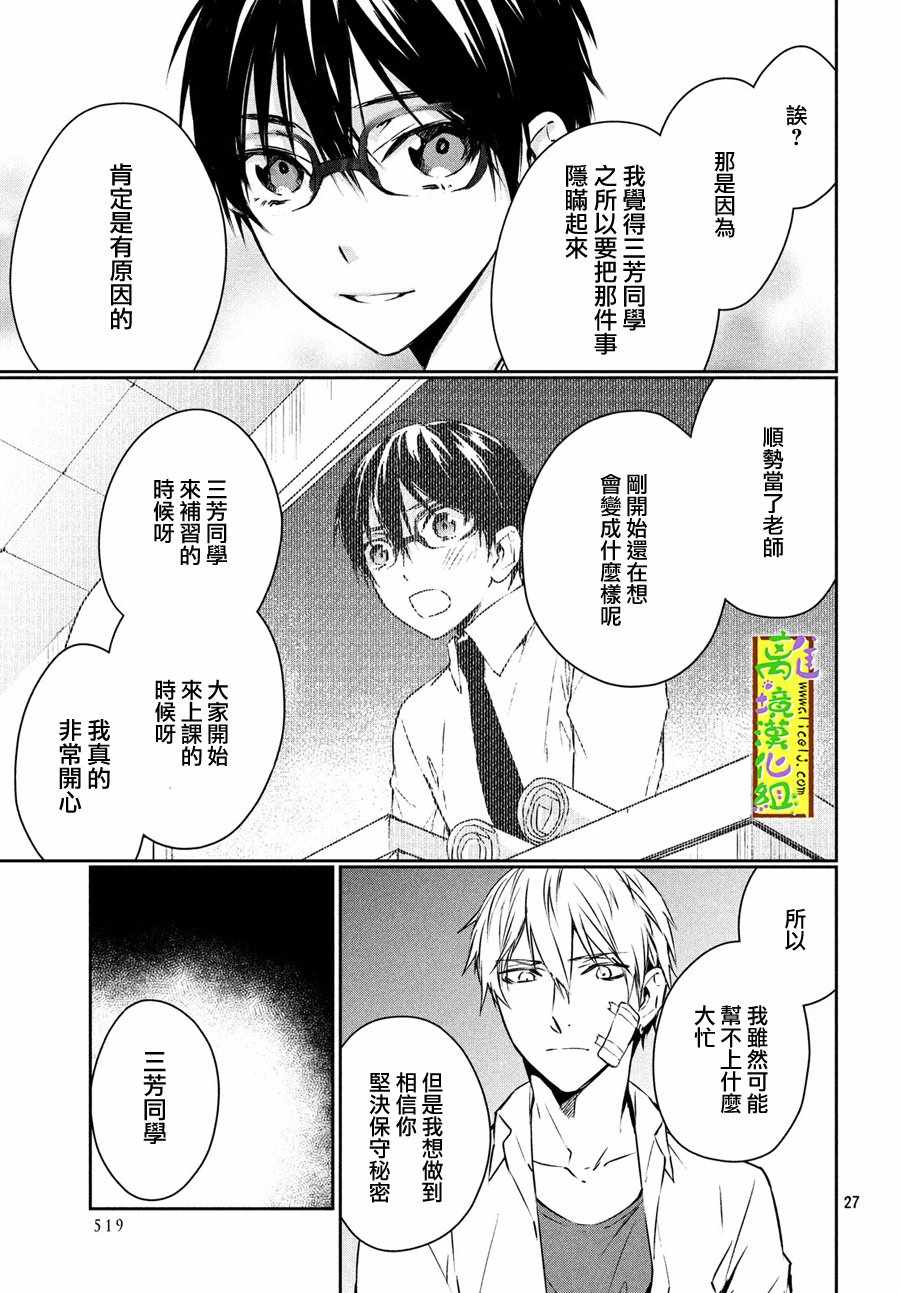 《小鹿老师在猛兽的囚笼中》漫画 小鹿老师 004话