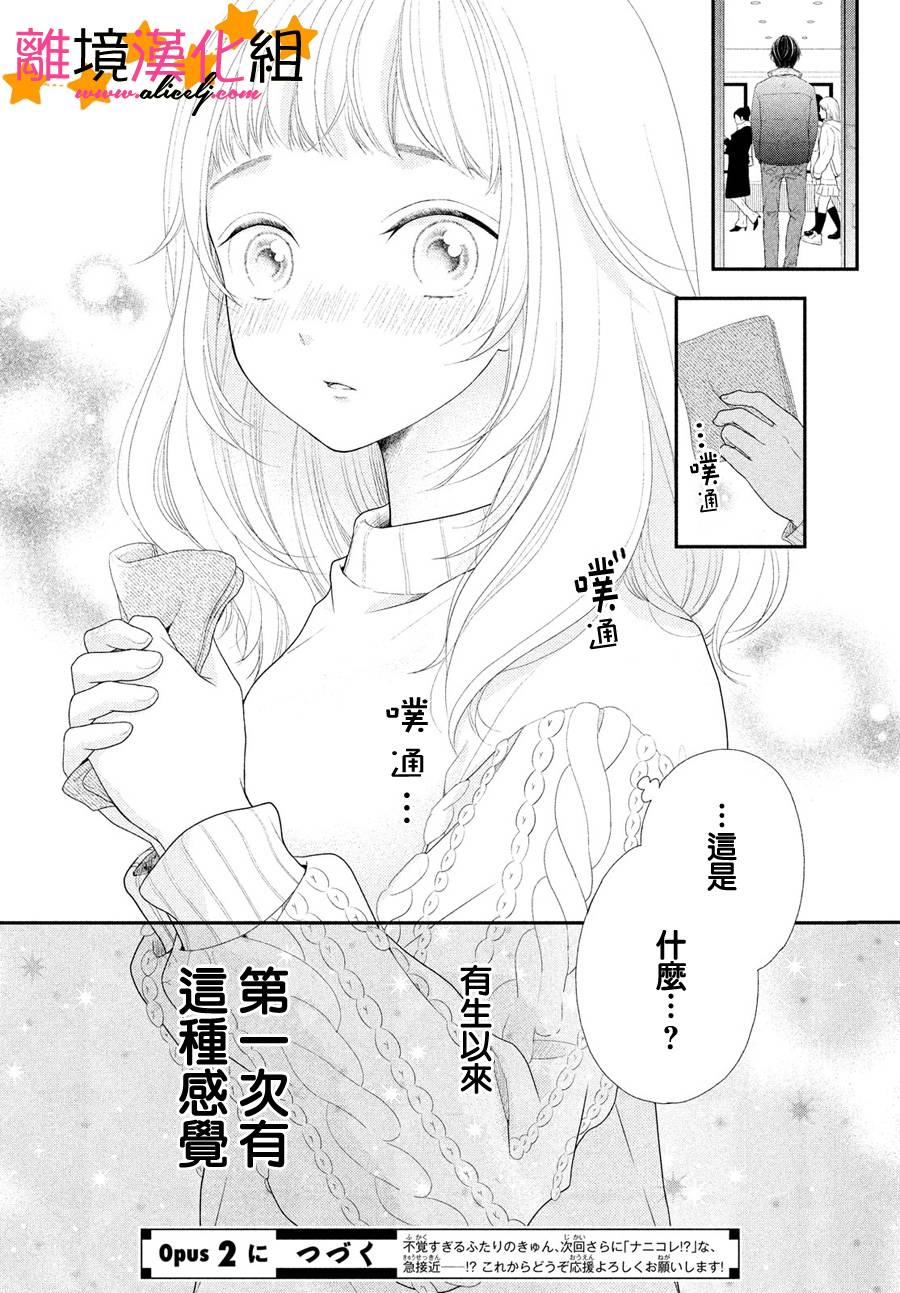 《不知不觉对你动心》漫画 001话