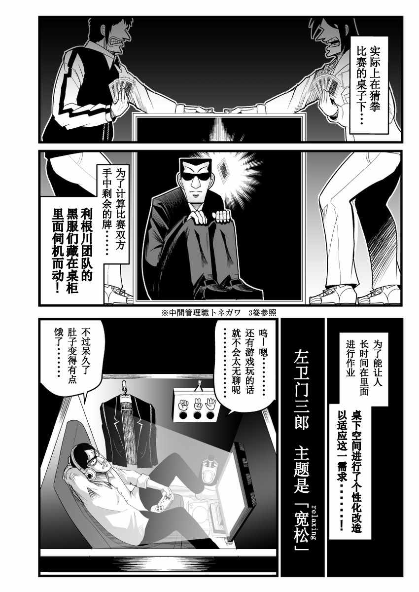 《地狱中间管理录利根川》漫画 001话