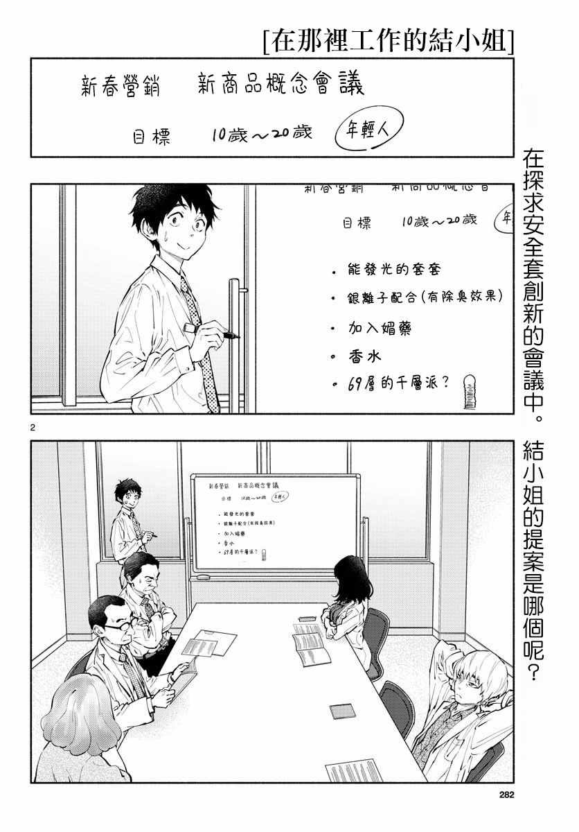 《在那里工作的结小姐》漫画 008话