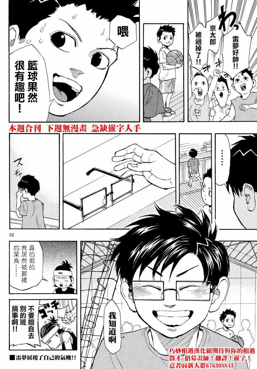 《篮球梦Switch》漫画 003话