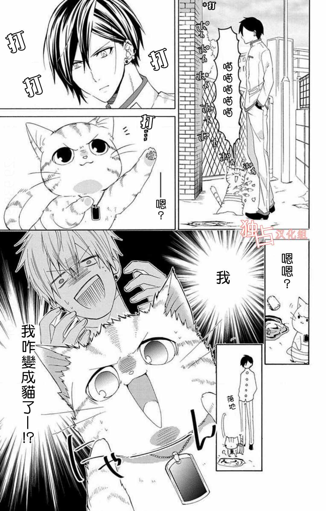 《猫男子不良喵高校》漫画 不良喵高校 000话