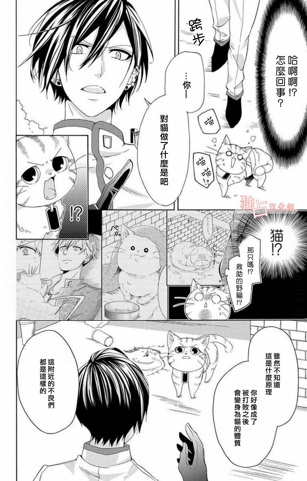 《猫男子不良喵高校》漫画 不良喵高校 000话