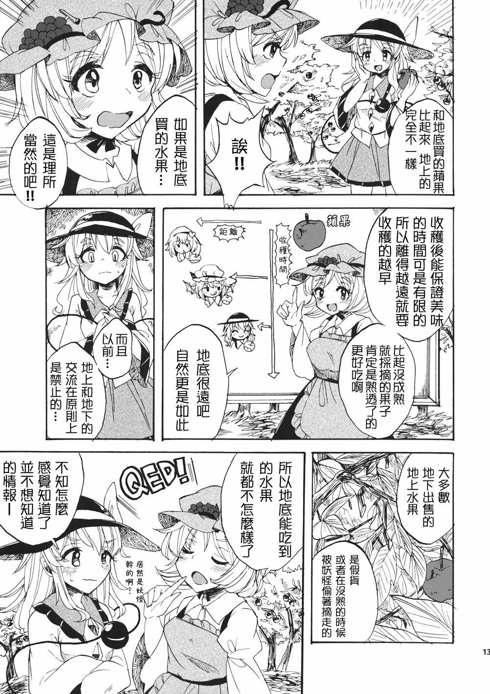 《不来点水果吗！》漫画 001话