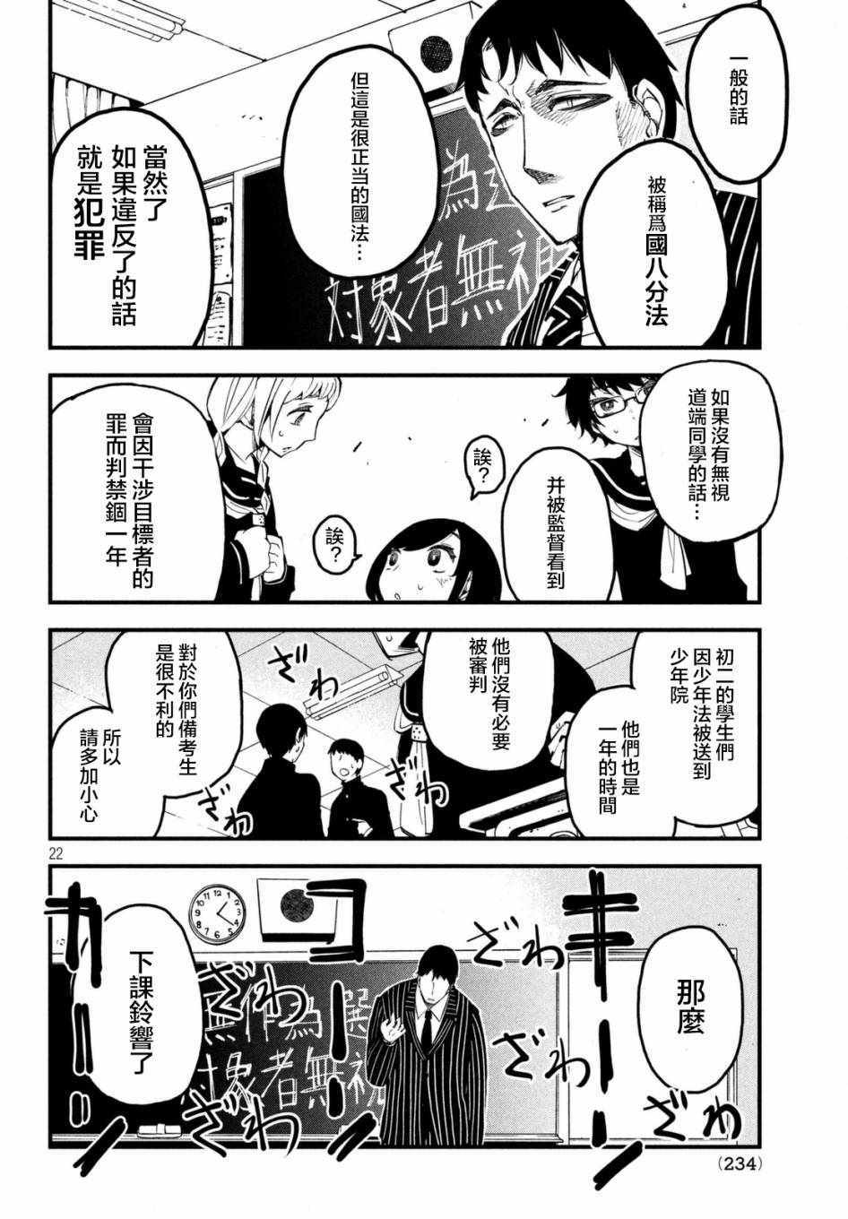 《国八分》漫画 001话