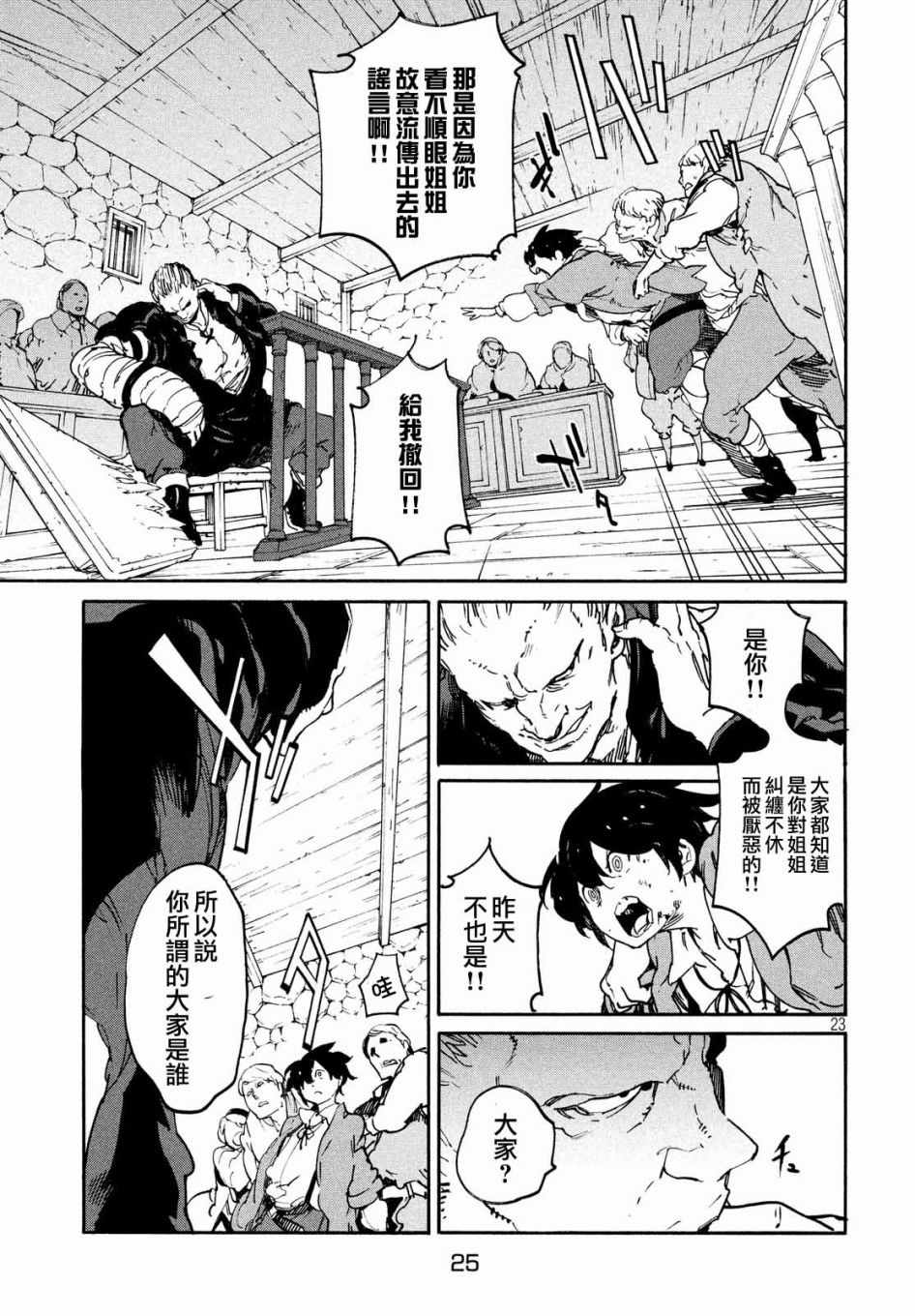 《决斗审判》漫画 001话