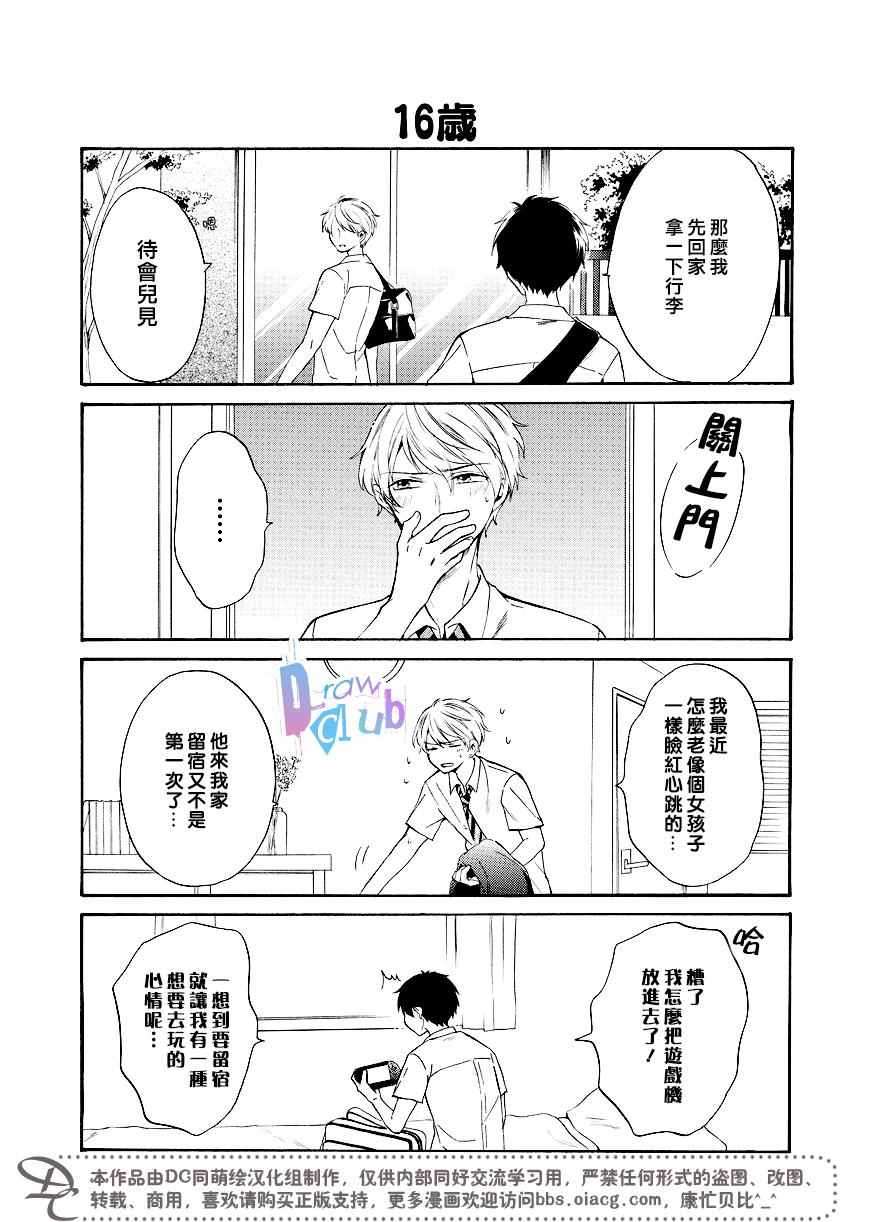 《初恋的形状是三角》漫画 006话