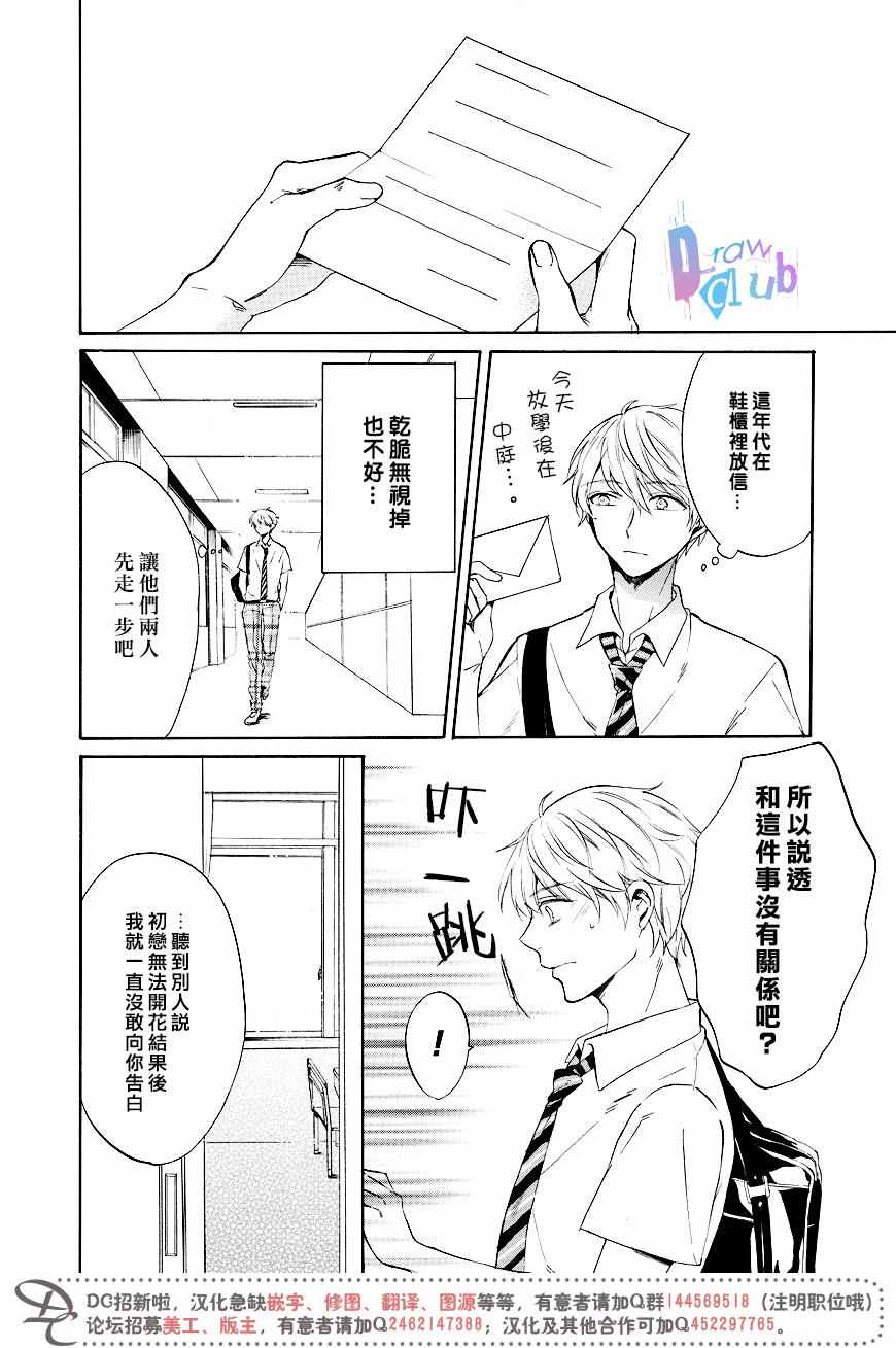 《初恋的形状是三角》漫画 006话