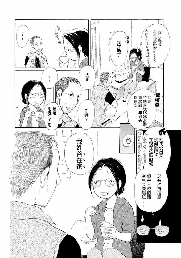 《黄昏季节的高子》漫画 003话