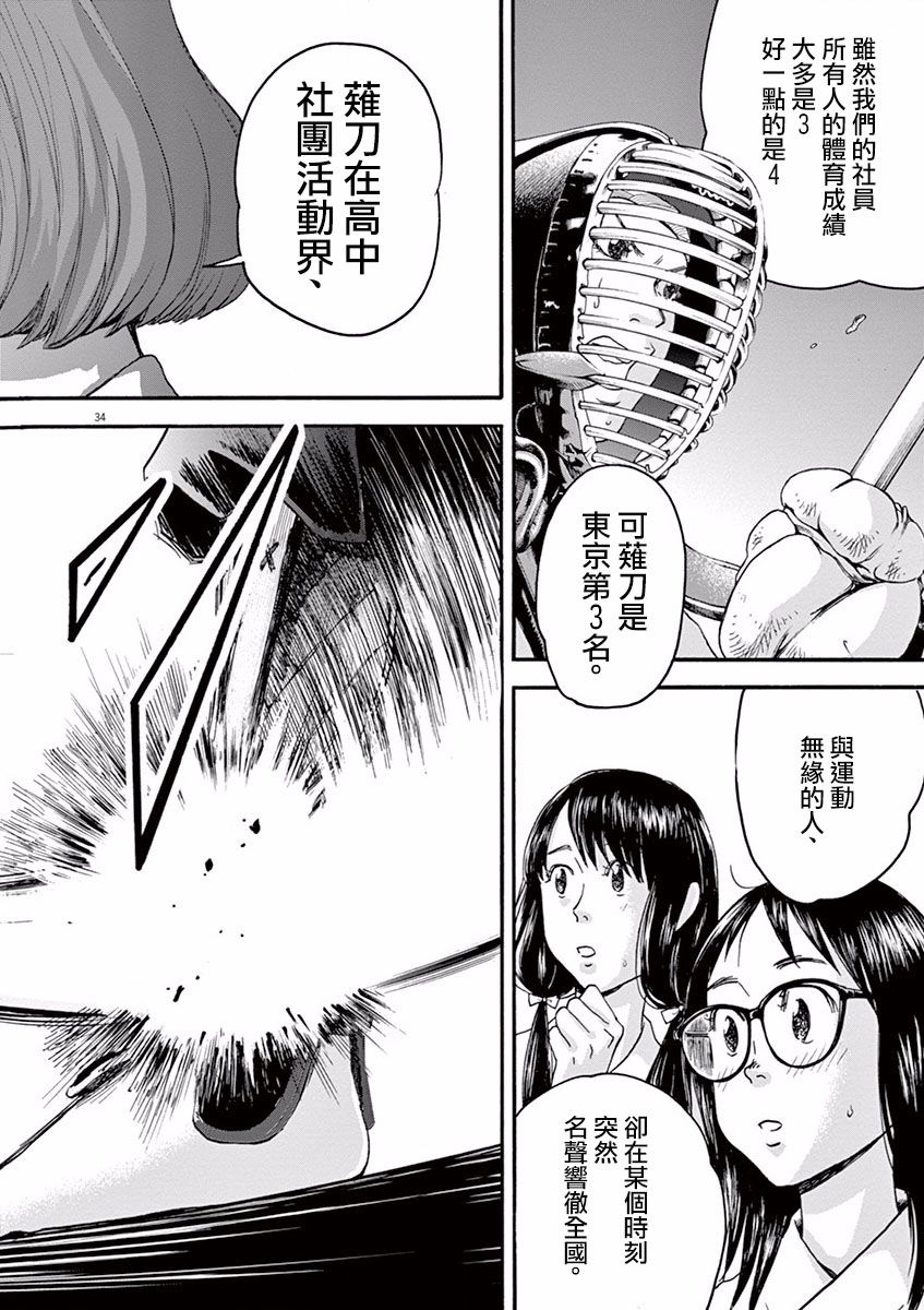 《薙刀社青春日记》漫画 001话