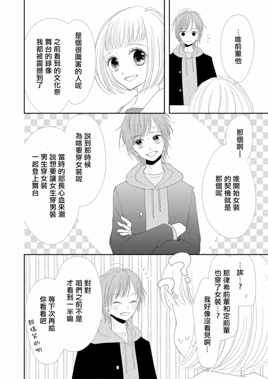 《学妹是男性恐惧癥，而我是女装男子》漫画 学妹是男性恐惧癥 004话