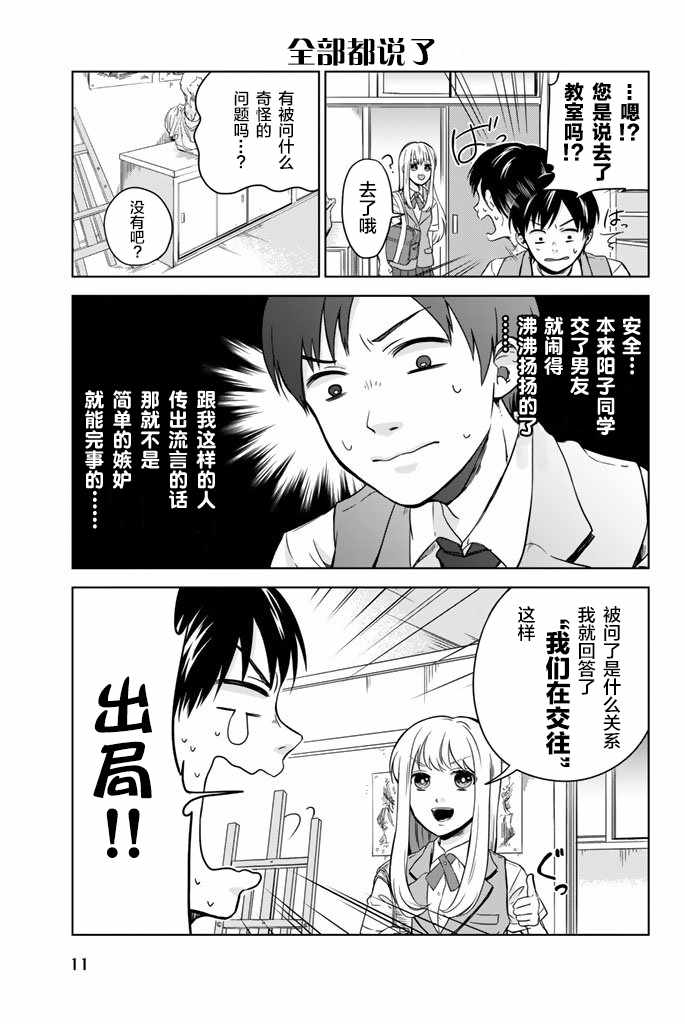 《阳子同学超帅的》漫画 001话