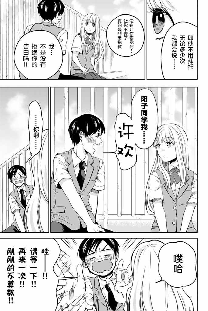 《阳子同学超帅的》漫画 002话