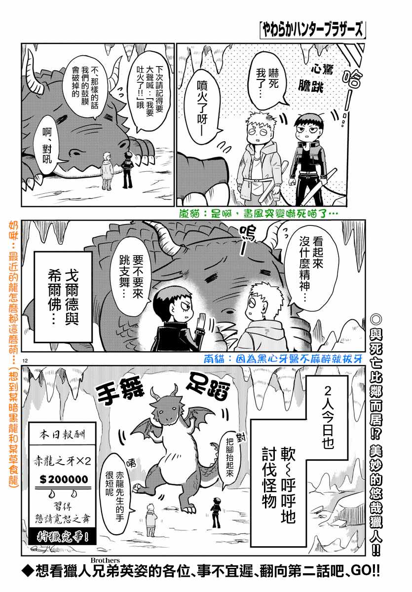 《软呼呼猎人Brothers》漫画 软呼呼猎人 短篇