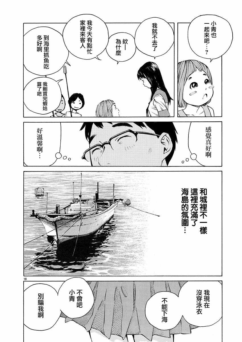 《海岛与少女还有猫》漫画 001话