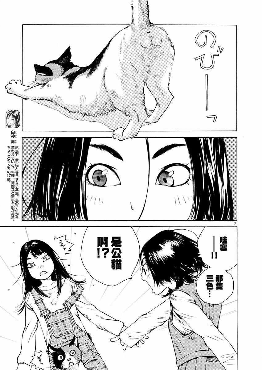 《海岛与少女还有猫》漫画 013集