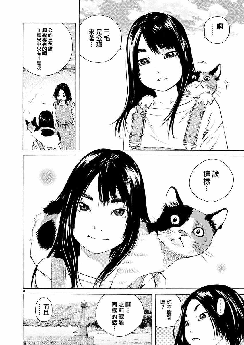 《海岛与少女还有猫》漫画 013集