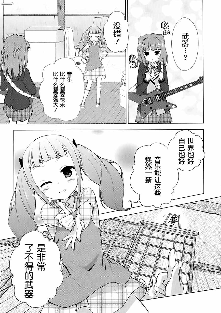 《BanG_Dream！[星之鼓动]》漫画 星之鼓动 001话