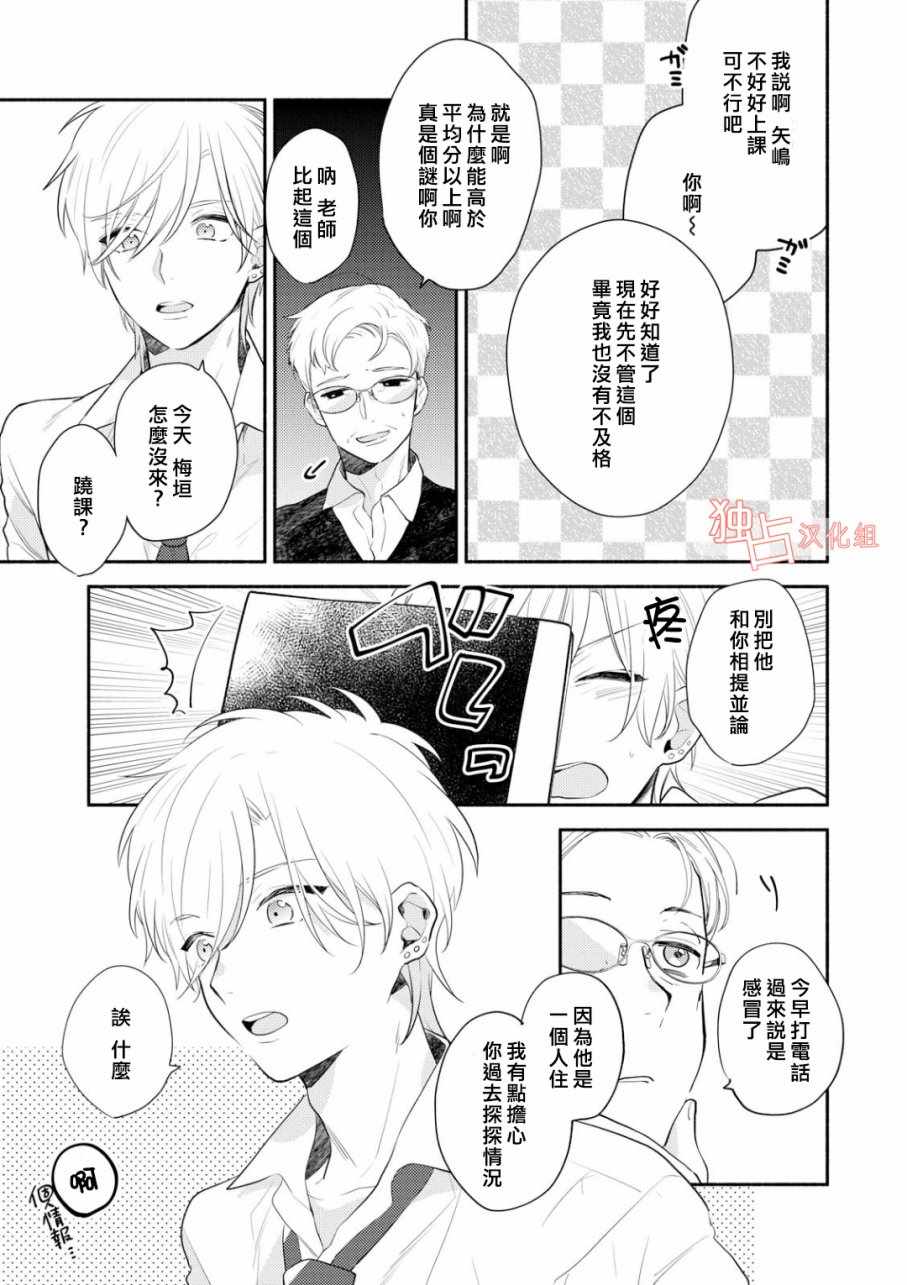 《矢嶋君的专属朋友》漫画 003话