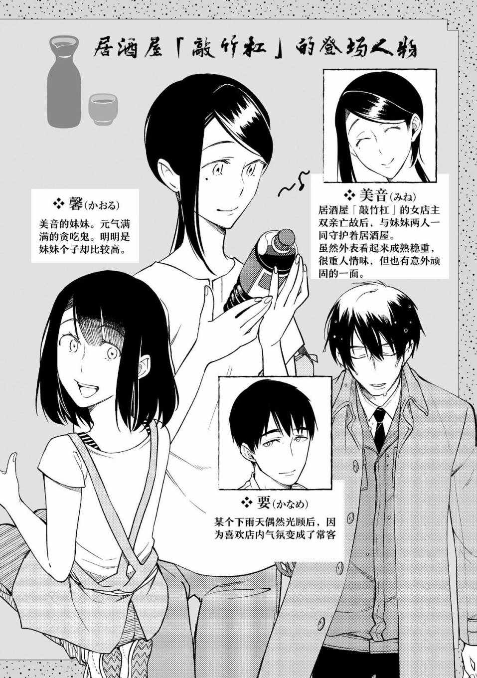 《黑心居酒屋》漫画 001话