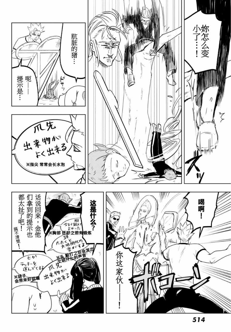 《凌乱吧！七原罪学园！》漫画 七原罪学园 020话