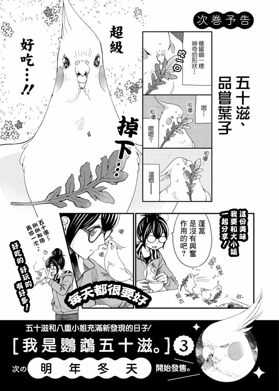 《我是鹦鹉五十滋》漫画 番外2