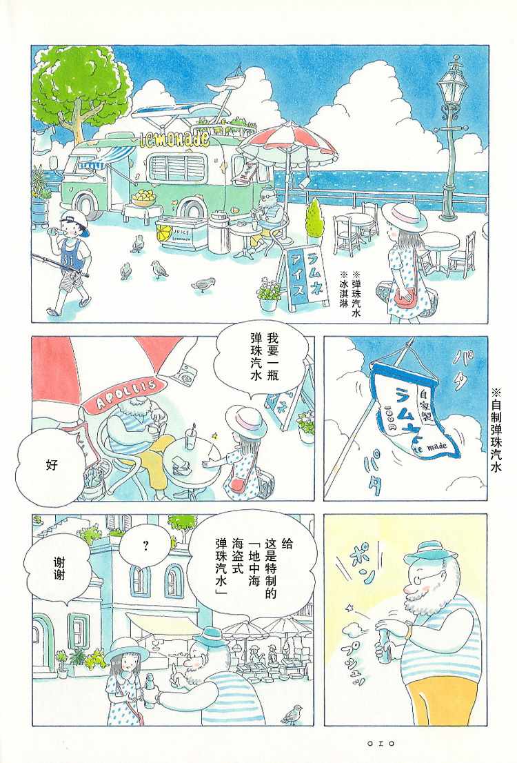 《8月的苏打水》漫画 001话