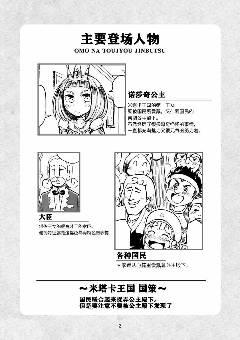 《公主大人不知疲倦》漫画 002话