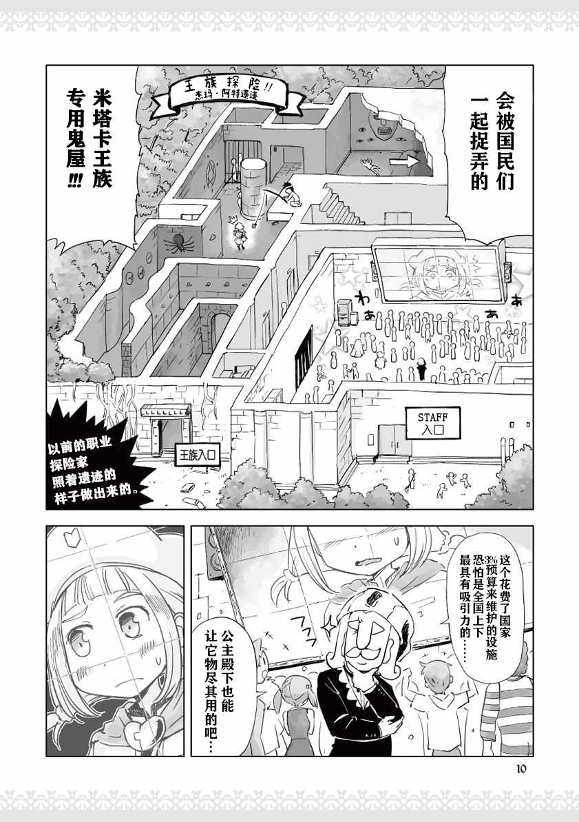 《公主大人不知疲倦》漫画 002话