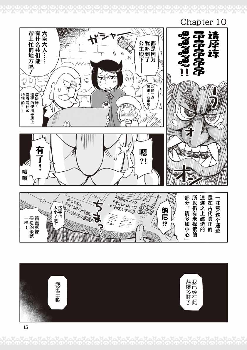 《公主大人不知疲倦》漫画 002话