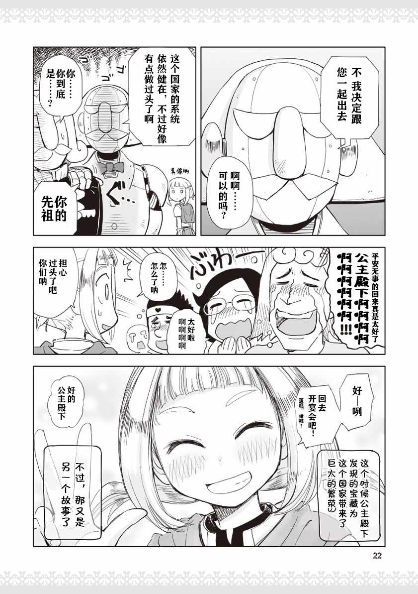 《公主大人不知疲倦》漫画 002话