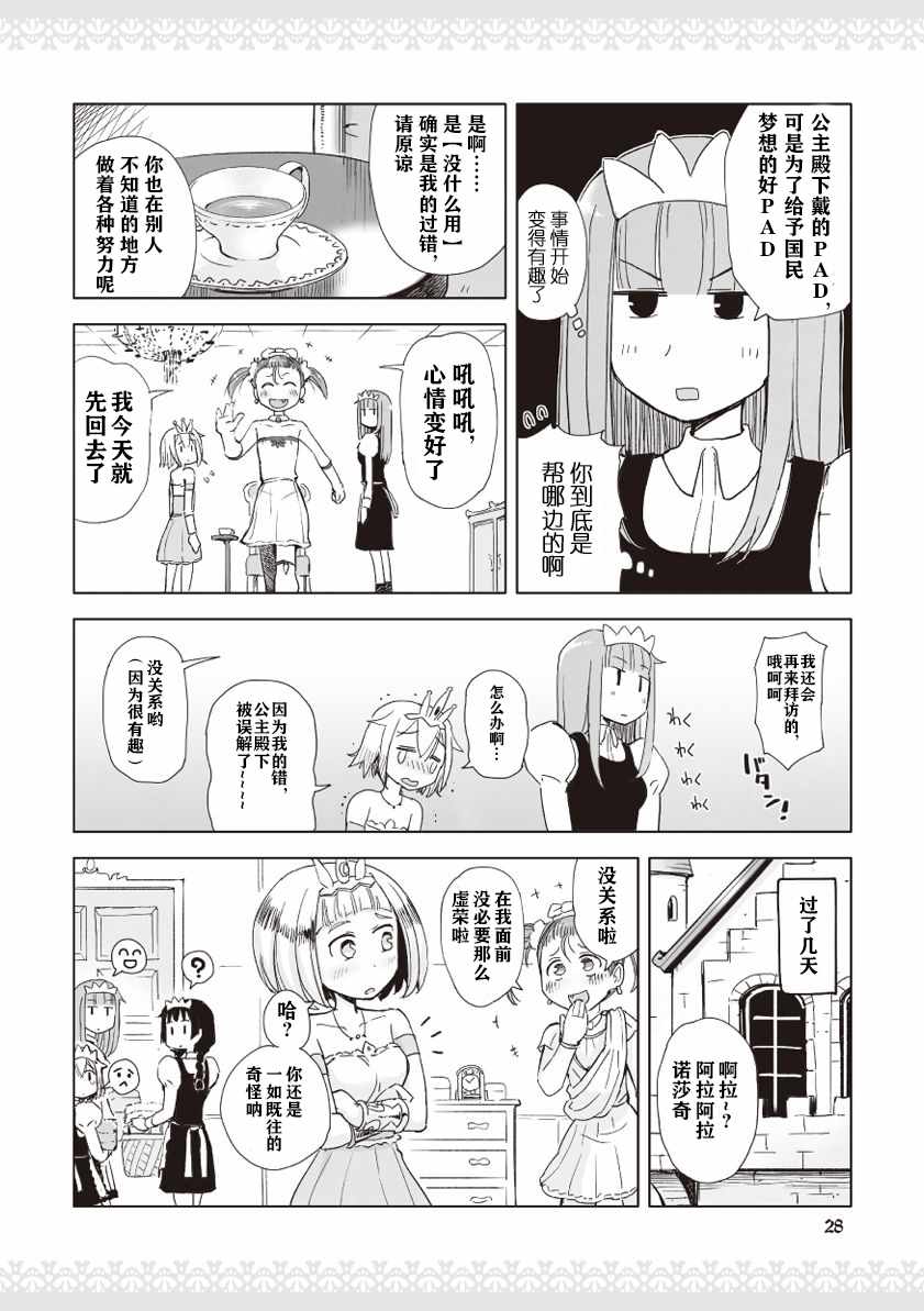 《公主大人不知疲倦》漫画 002话