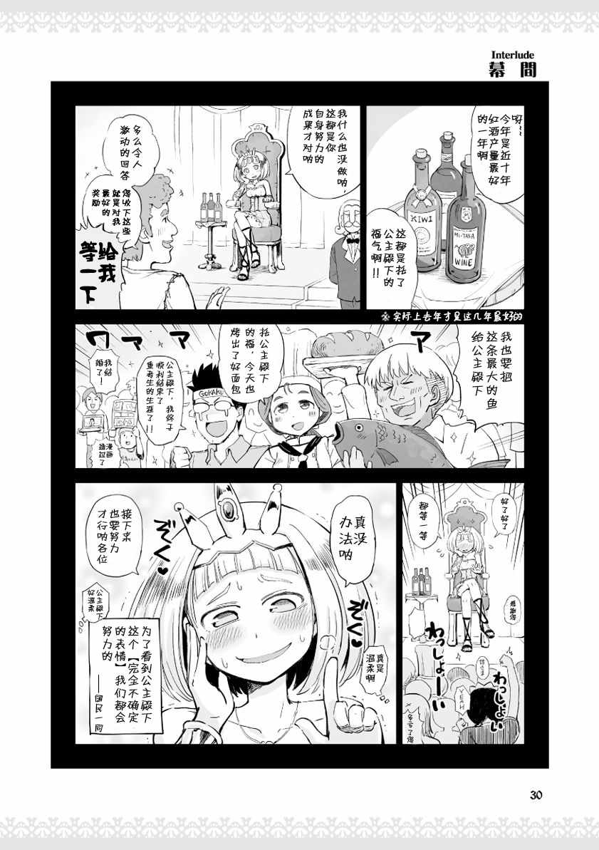 《公主大人不知疲倦》漫画 002话