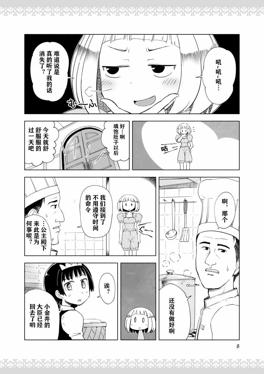 《公主大人不知疲倦》漫画 004话