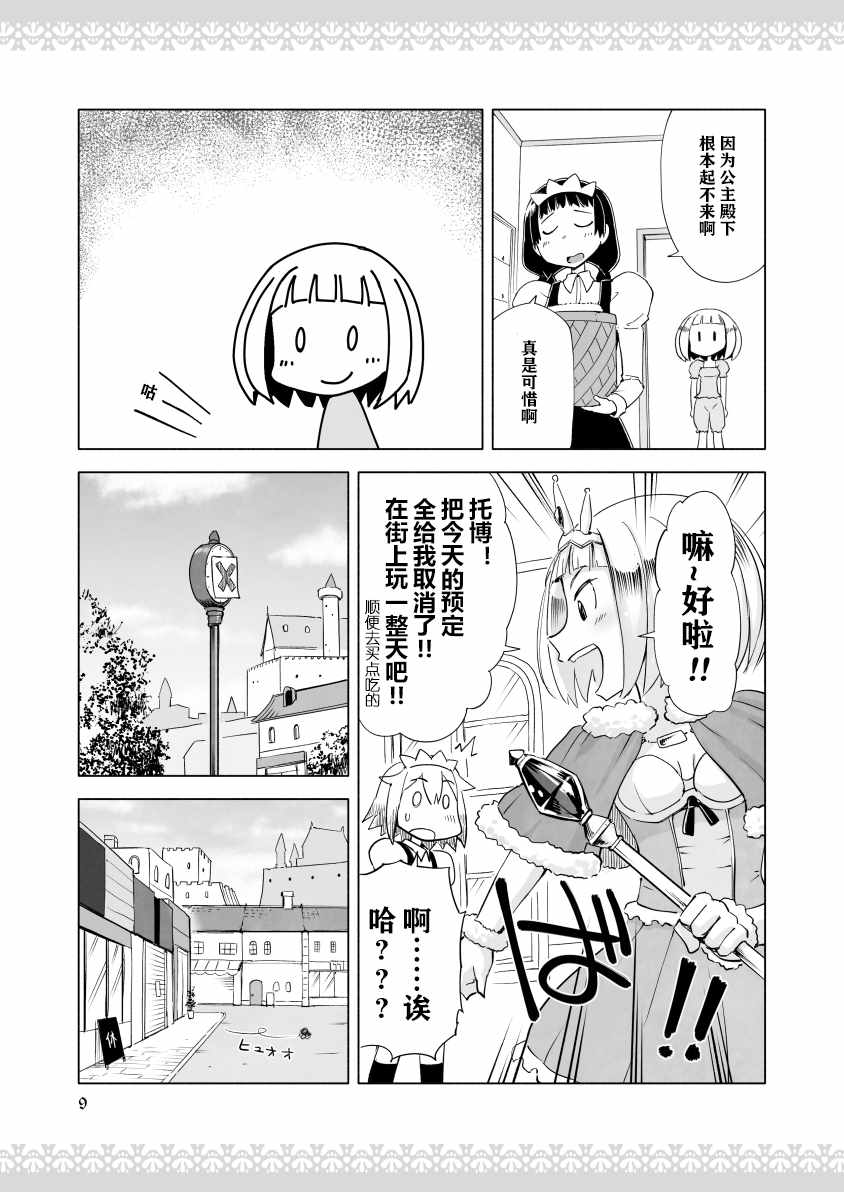 《公主大人不知疲倦》漫画 004话