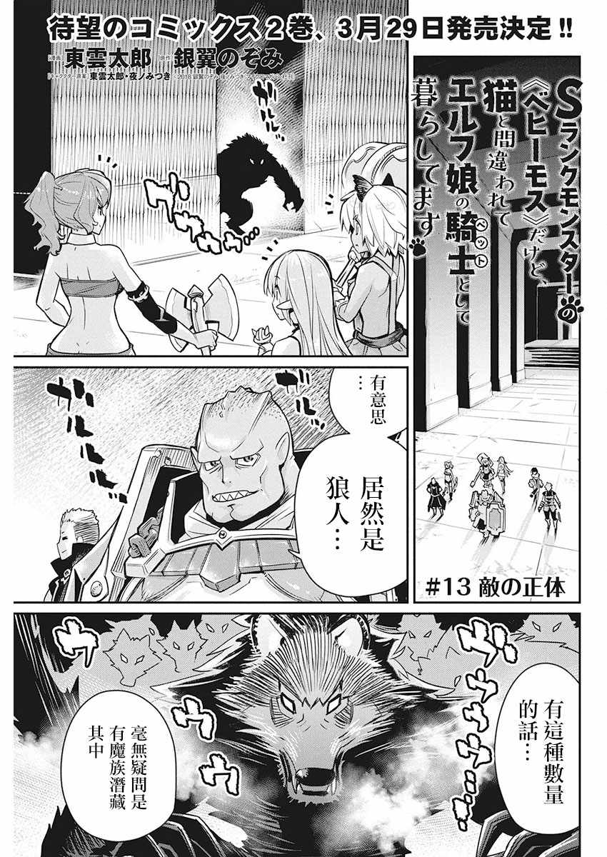 《重生的猫骑士与精灵娘的日常》漫画 猫骑士与精灵娘 013话