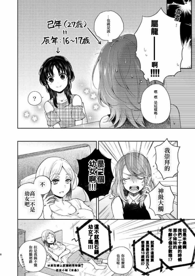 《百合控》漫画 001话