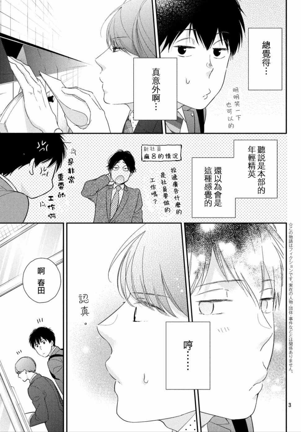 《大叔的爱》漫画 002话