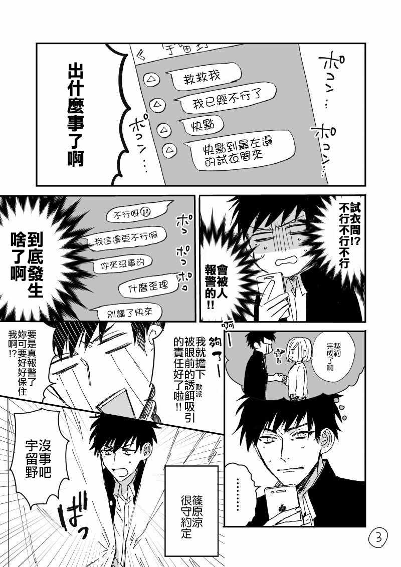 《不愿迷上性转的他》漫画 002话