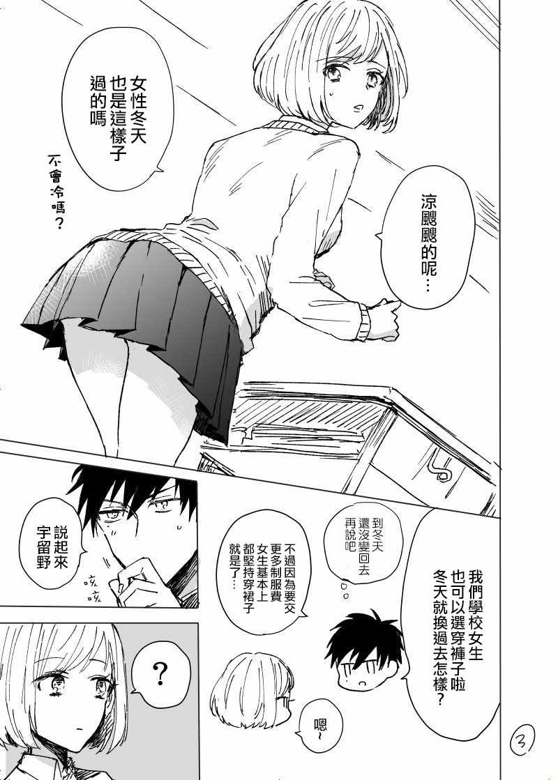 《不愿迷上性转的他》漫画 003话