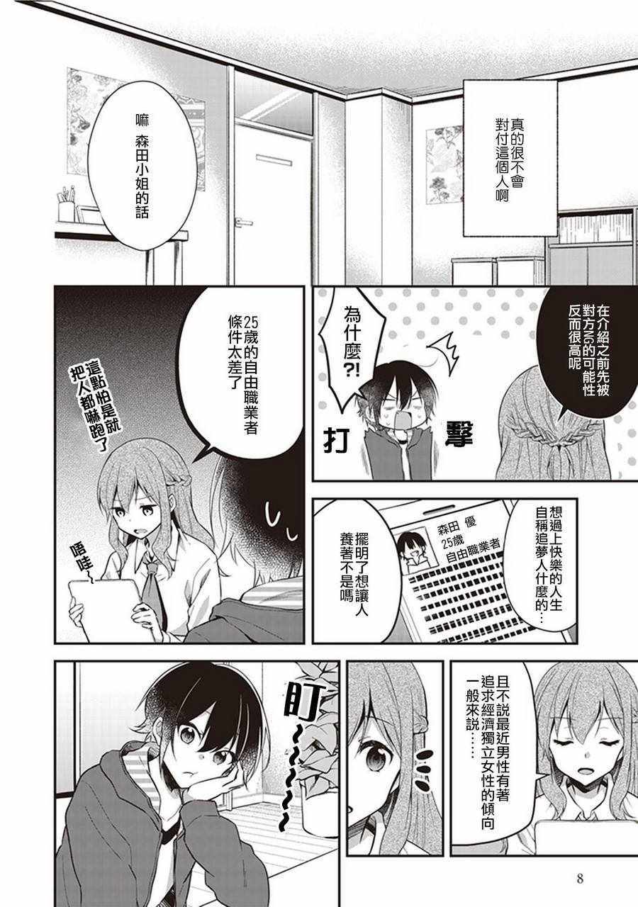 《在你的身旁我将 社会人百合合集》漫画 社会人百合合话 001话