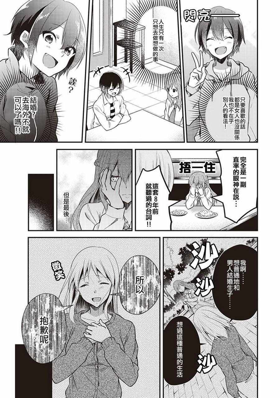 《在你的身旁我将 社会人百合合集》漫画 社会人百合合话 001话