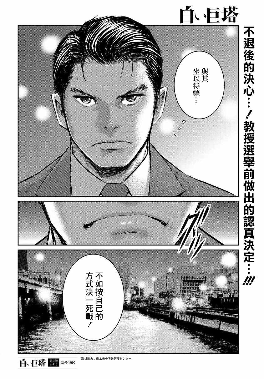 《白色巨塔》漫画 002话