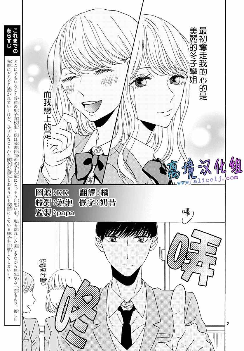 《梦境、现实》漫画 002话