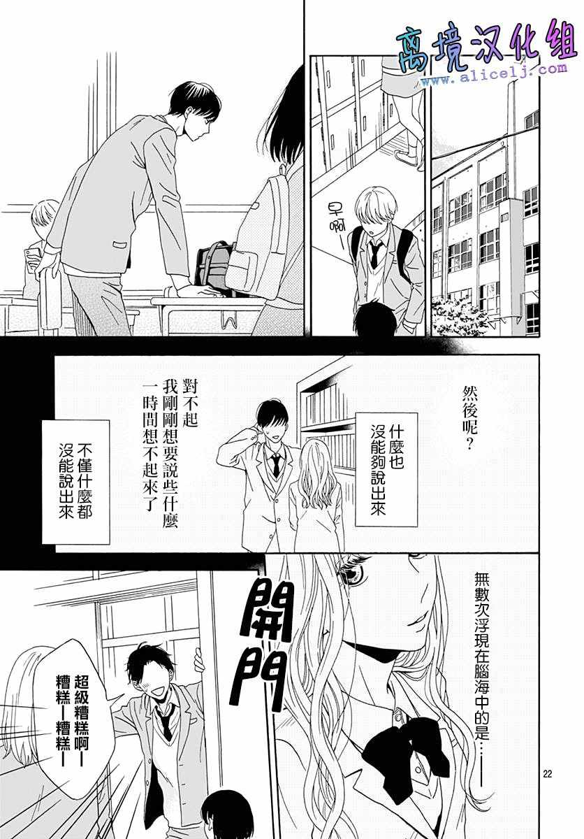 《梦境、现实》漫画 002话