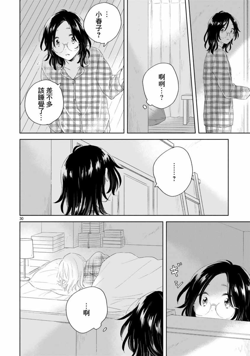 《春与绿》漫画 002话