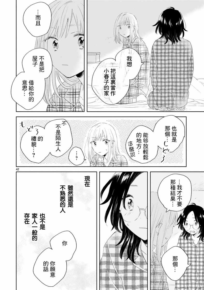 《春与绿》漫画 002话